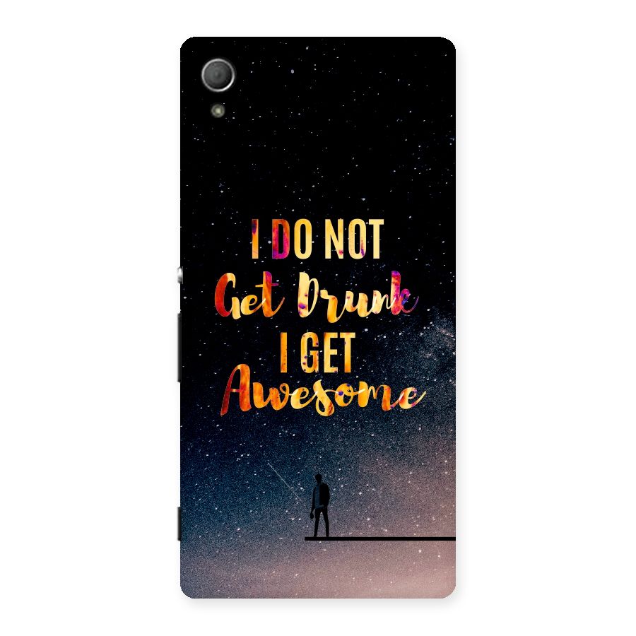 Get Awesome Back Case for Xperia Z3 Plus