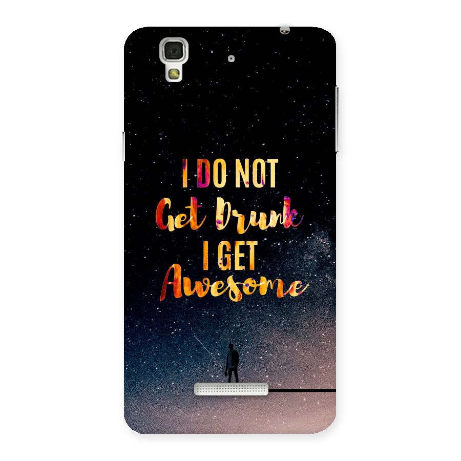 Get Awesome Back Case for Yu Yureka