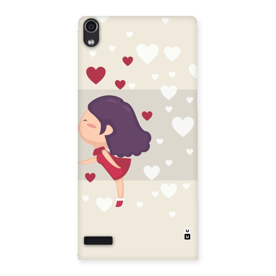 Girl in Love Back Case for Ascend P6