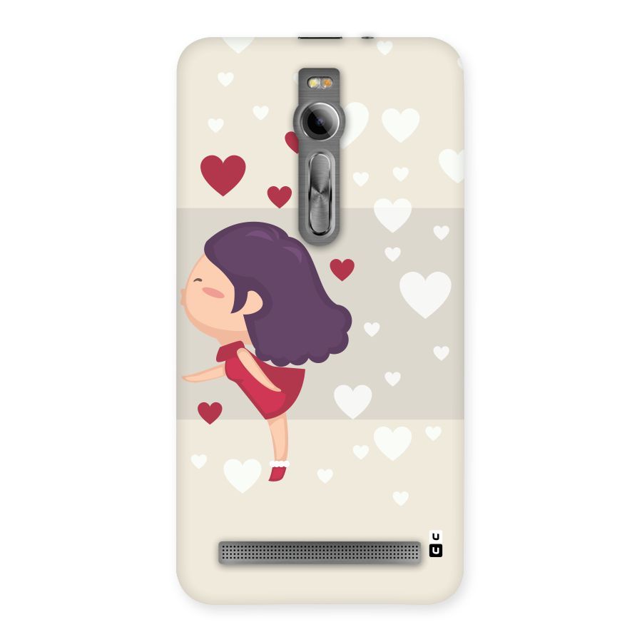 Girl in Love Back Case for Asus Zenfone 2