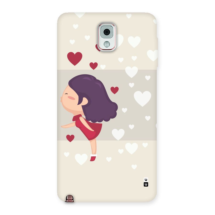 Girl in Love Back Case for Galaxy Note 3