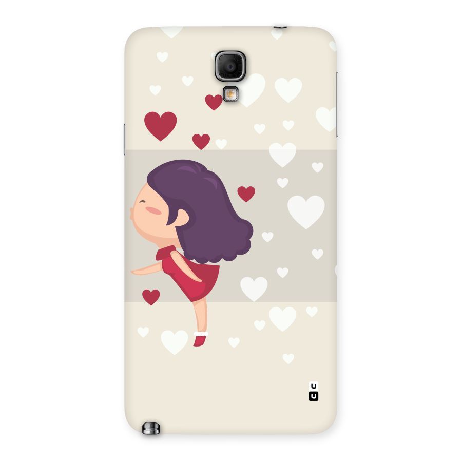 Girl in Love Back Case for Galaxy Note 3 Neo