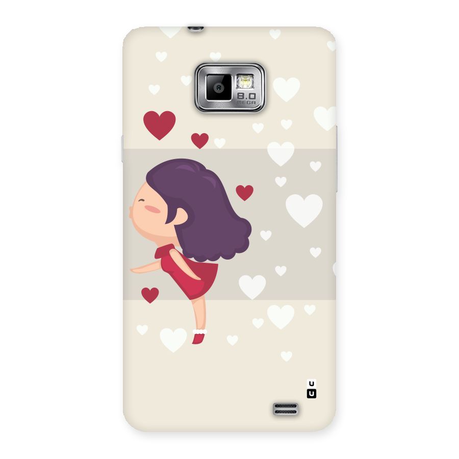 Girl in Love Back Case for Galaxy S2