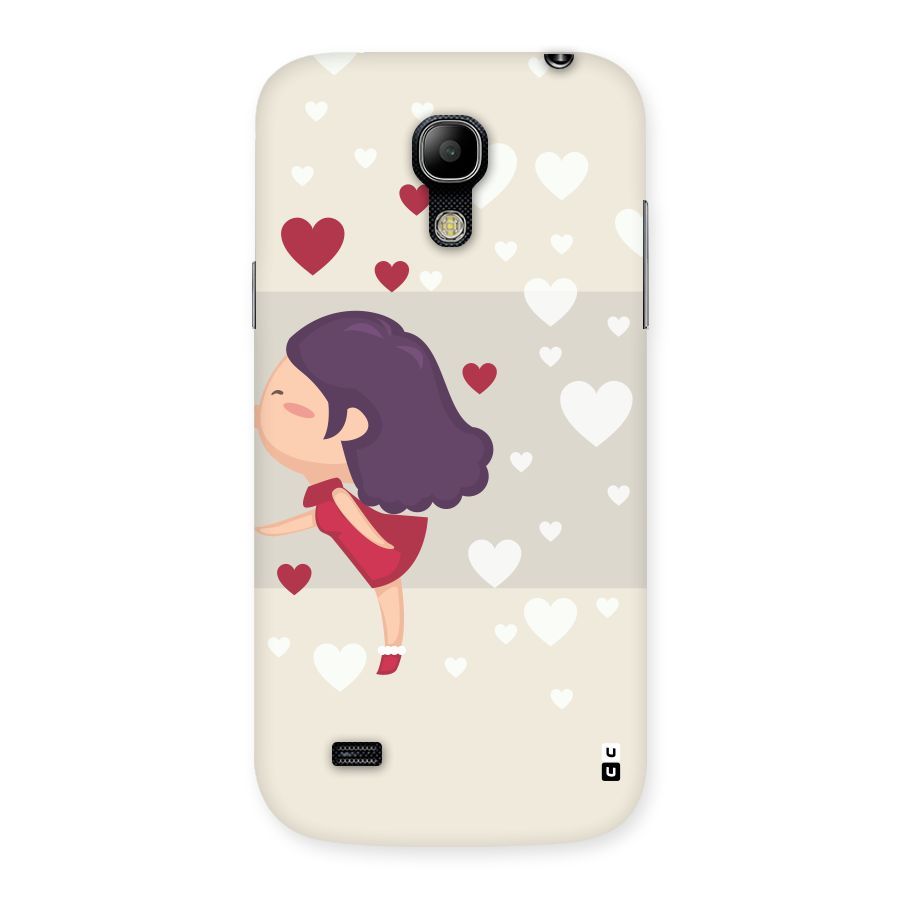 Girl in Love Back Case for Galaxy S4 Mini