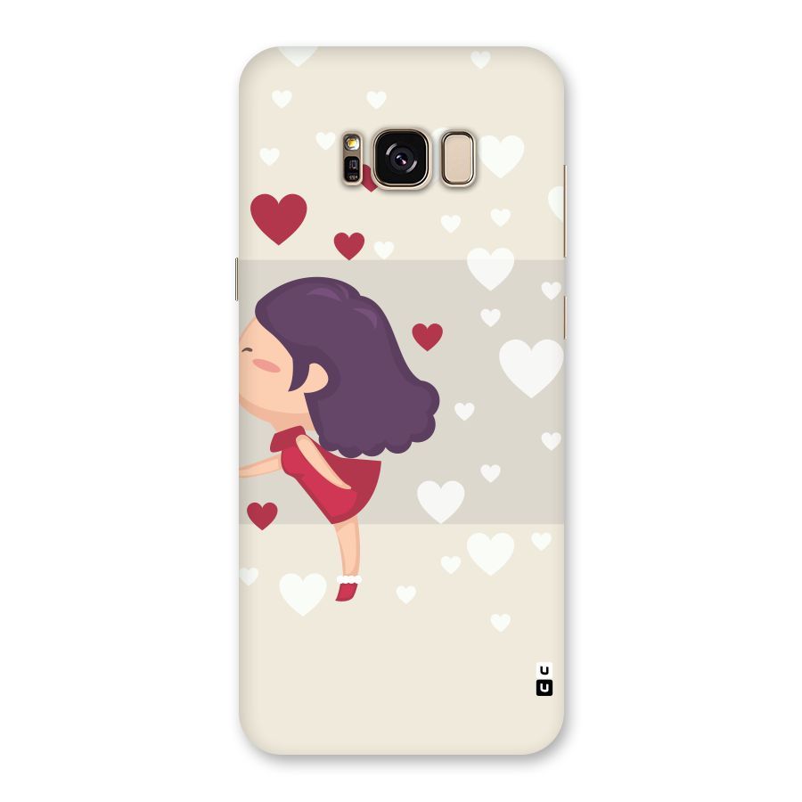 Girl in Love Back Case for Galaxy S8 Plus