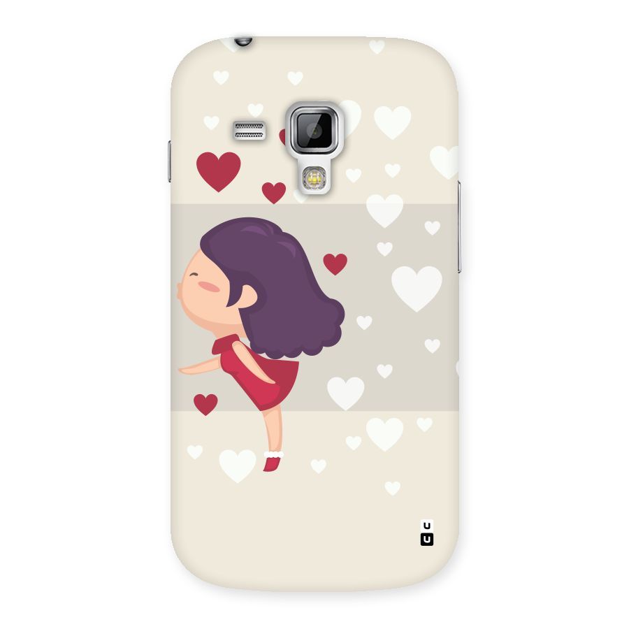 Girl in Love Back Case for Galaxy S Duos