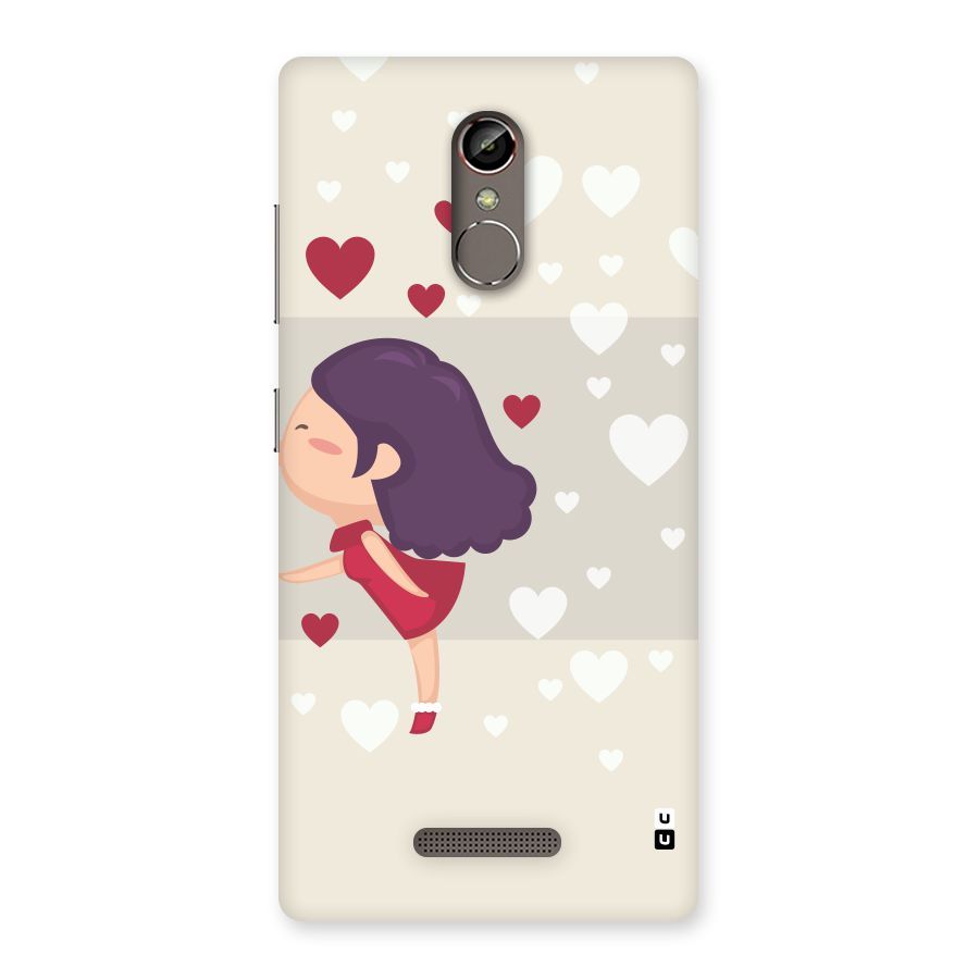 Girl in Love Back Case for Gionee S6s