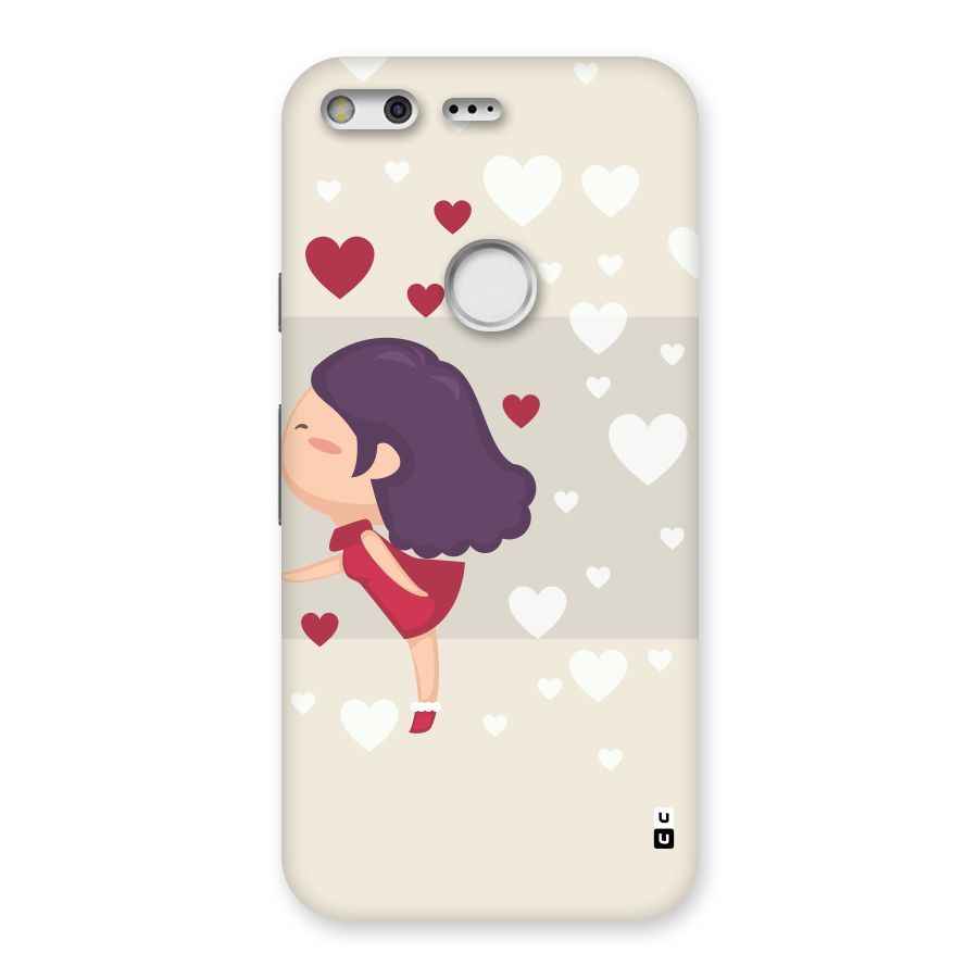 Girl in Love Back Case for Google Pixel