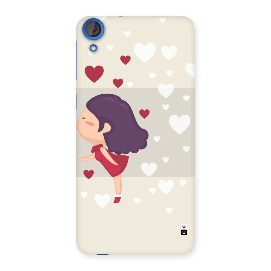 Girl in Love Back Case for HTC Desire 820