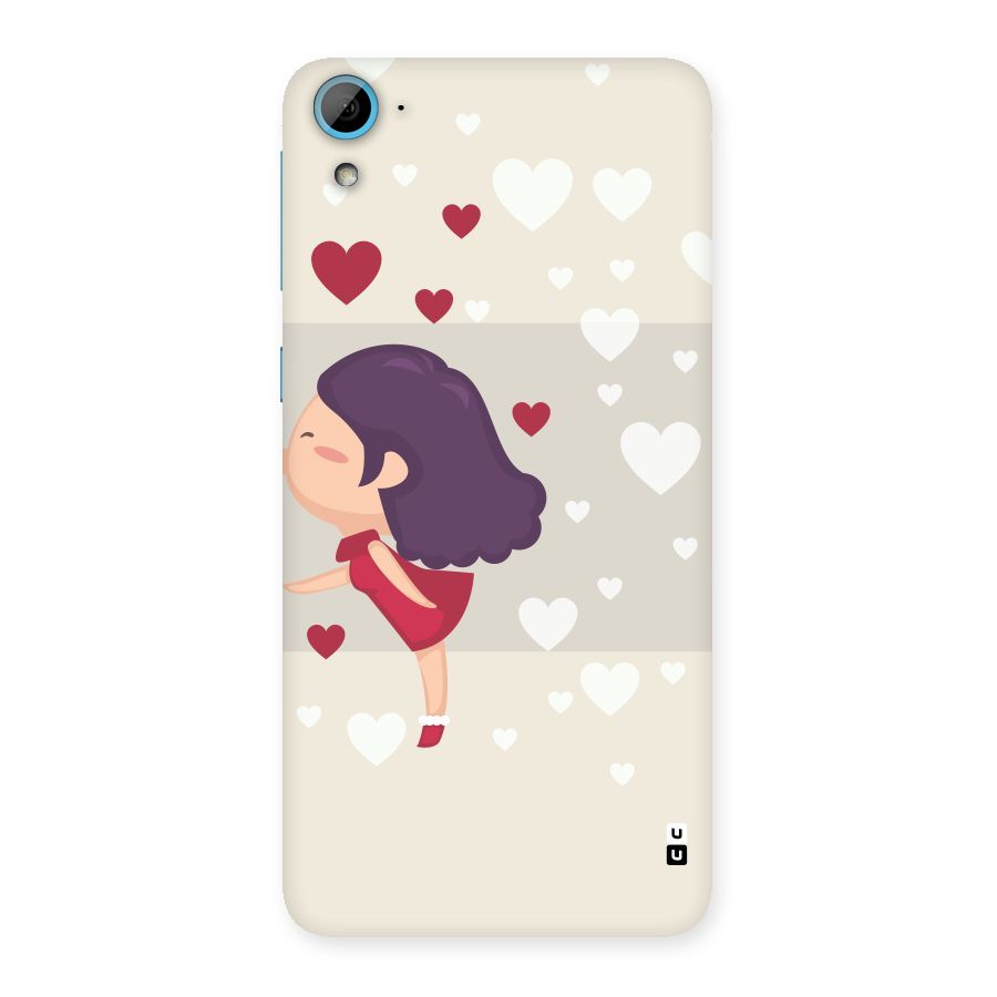 Girl in Love Back Case for HTC Desire 826