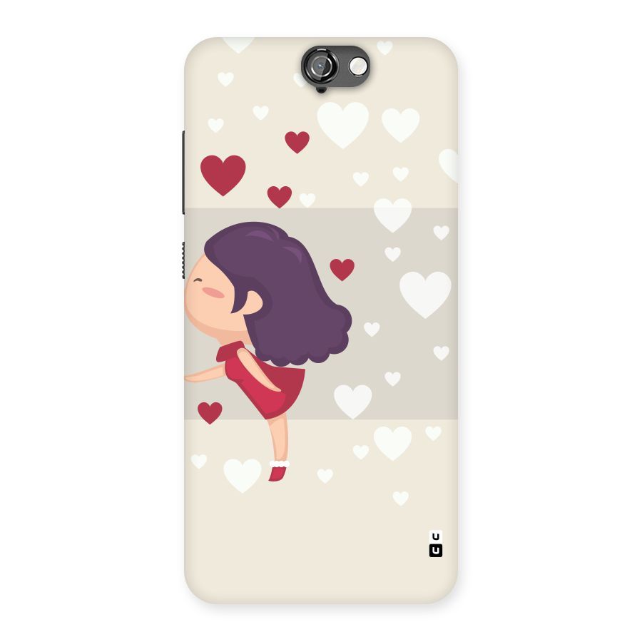 Girl in Love Back Case for HTC One A9
