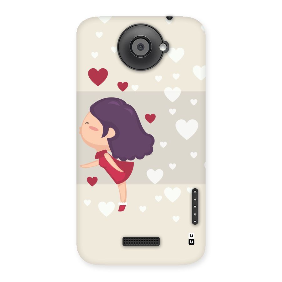Girl in Love Back Case for HTC One X