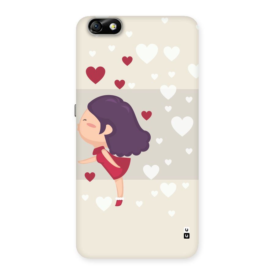 Girl in Love Back Case for Honor 4X