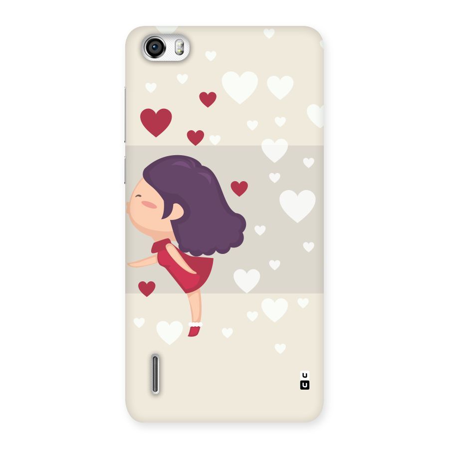 Girl in Love Back Case for Honor 6