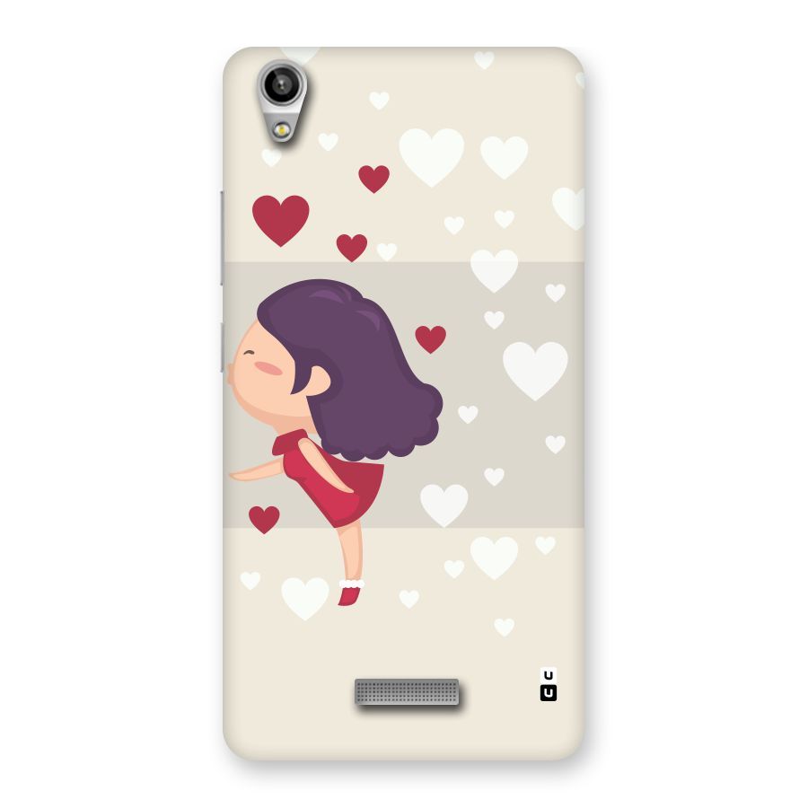 Girl in Love Back Case for Lava-Pixel-V1