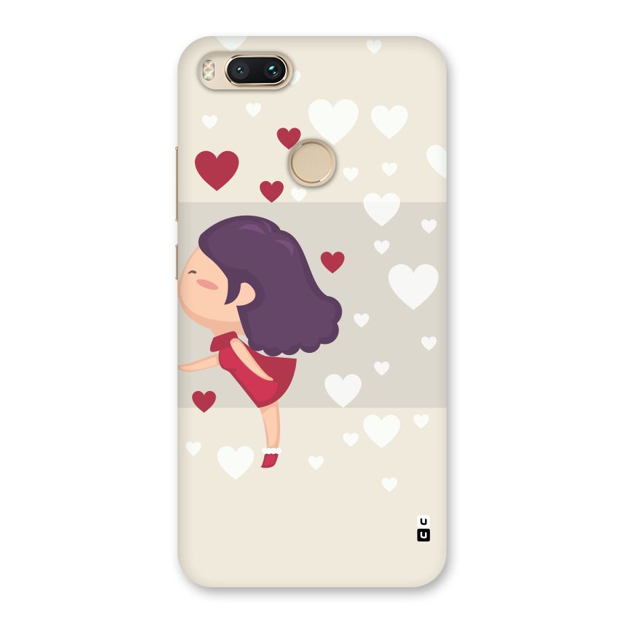 Girl in Love Back Case for Mi A1