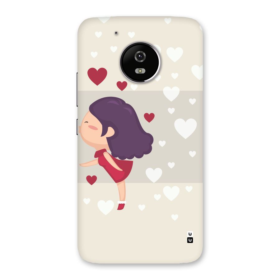 Girl in Love Back Case for Moto G5
