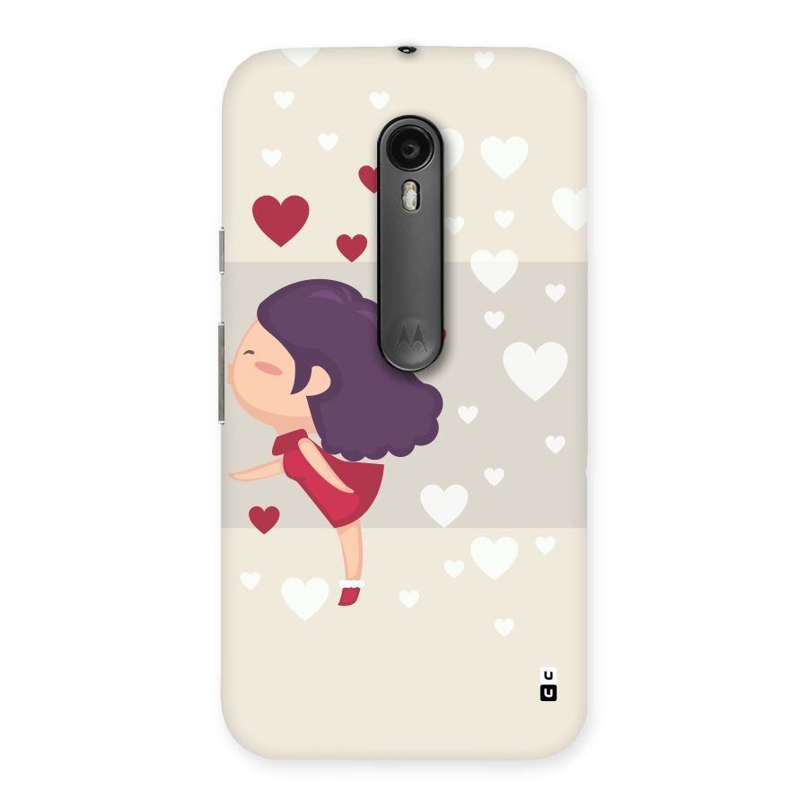Girl in Love Back Case for Moto G Turbo