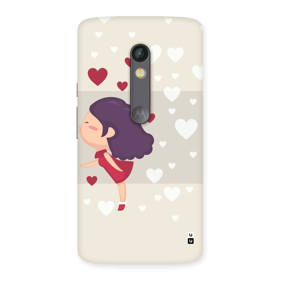 Girl in Love Back Case for Moto X Play