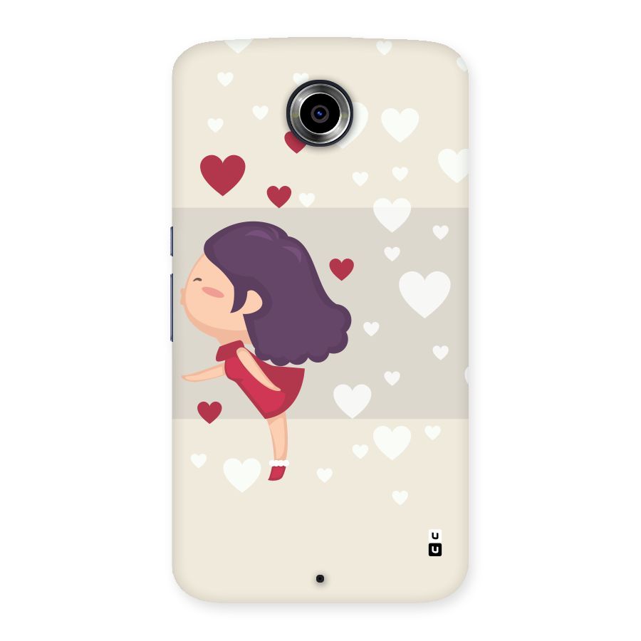 Girl in Love Back Case for Nexsus 6
