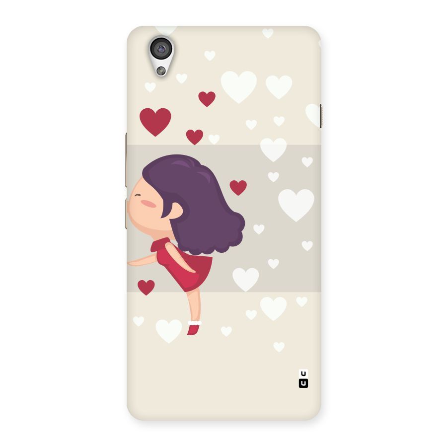 Girl in Love Back Case for OnePlus X