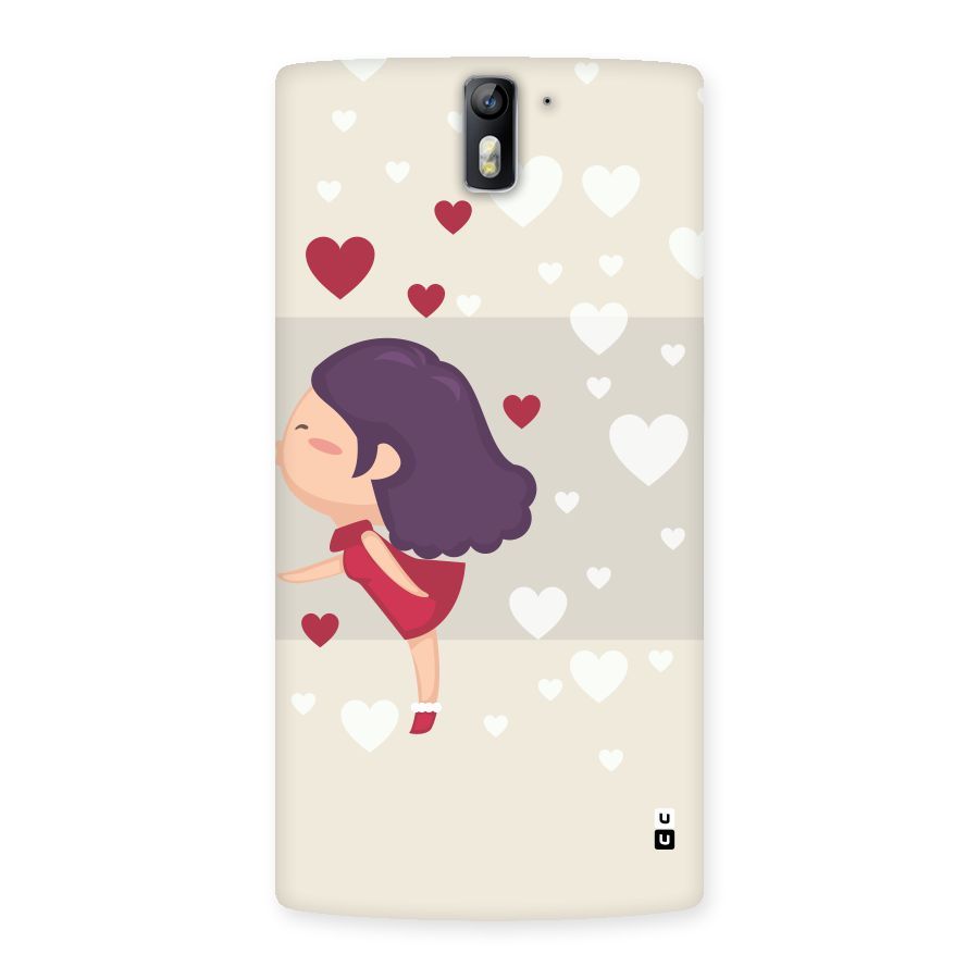 Girl in Love Back Case for One Plus One
