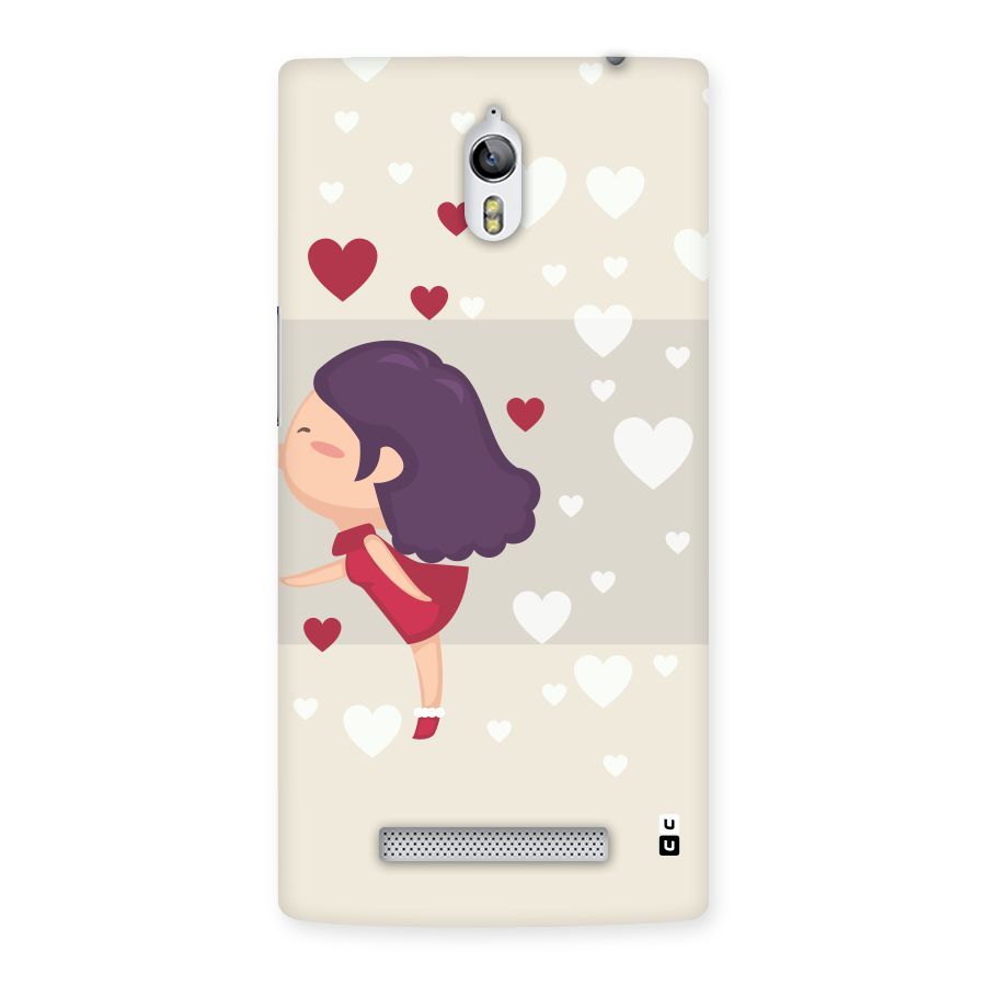 Girl in Love Back Case for Oppo Find 7