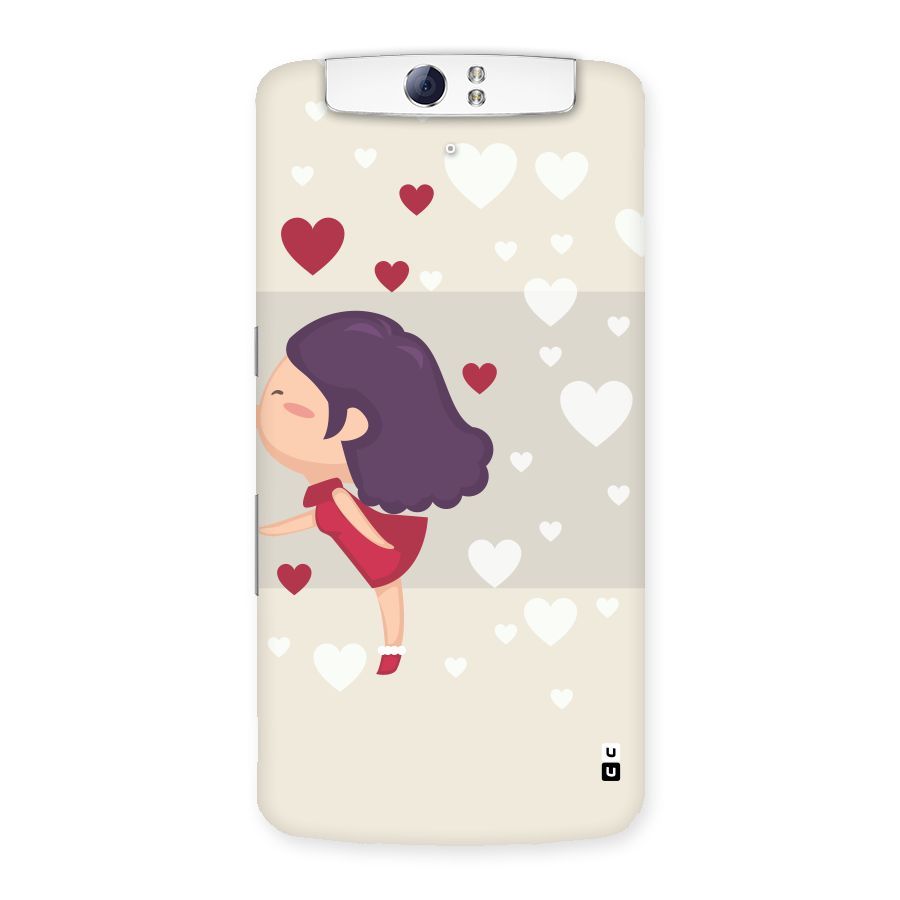 Girl in Love Back Case for Oppo N1