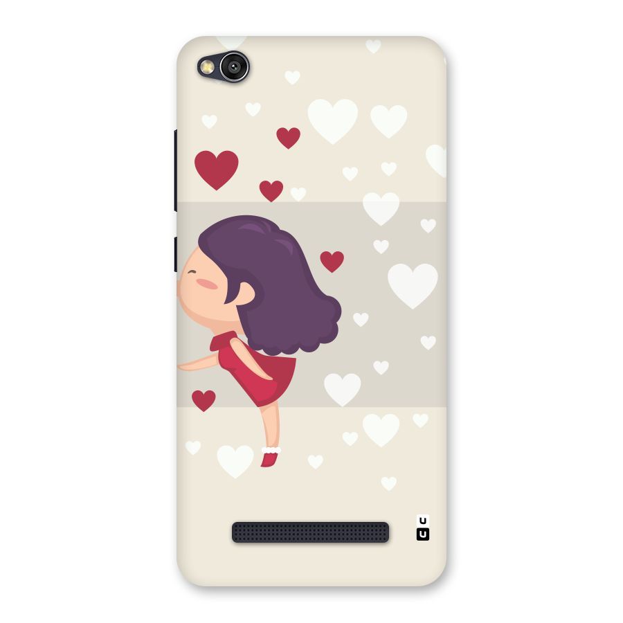 Girl in Love Back Case for Redmi 4A