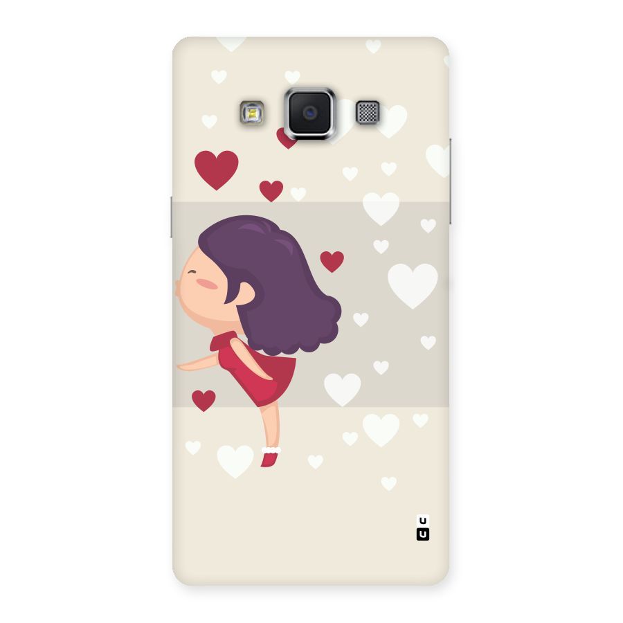 Girl in Love Back Case for Samsung Galaxy A5