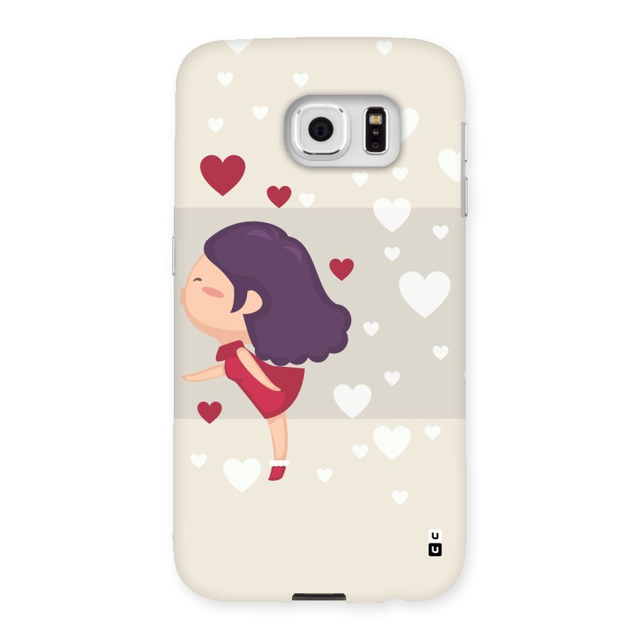 Girl in Love Back Case for Samsung Galaxy S6