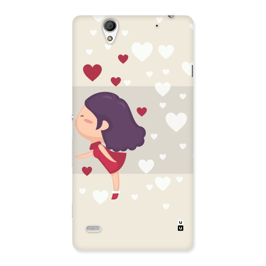 Girl in Love Back Case for Sony Xperia C4