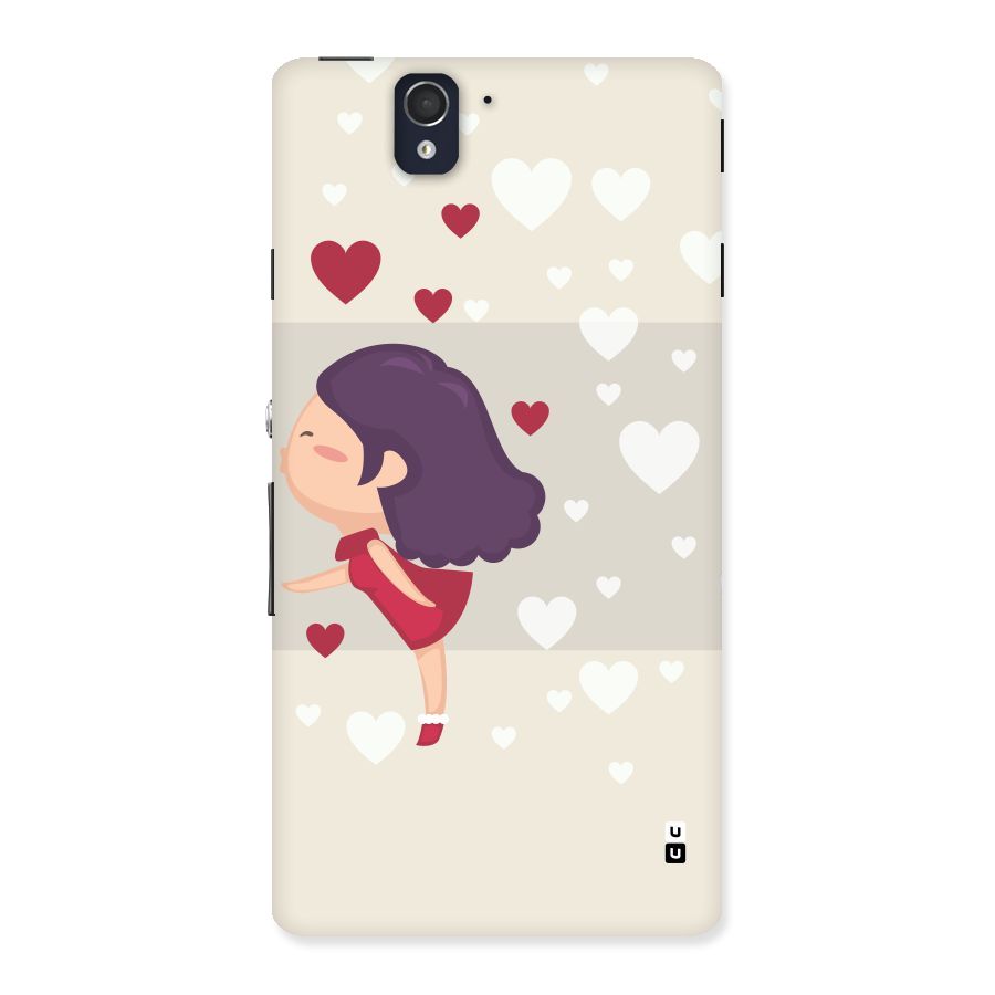Girl in Love Back Case for Sony Xperia Z