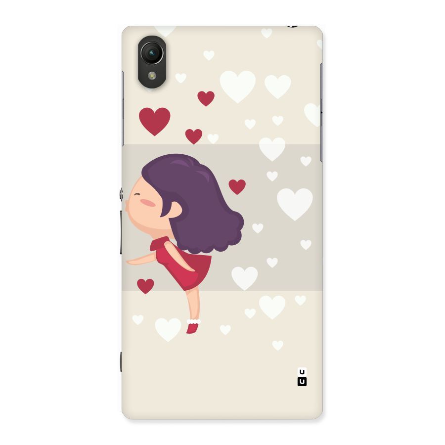 Girl in Love Back Case for Sony Xperia Z1