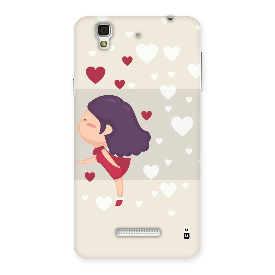 Girl in Love Back Case for YU Yureka Plus