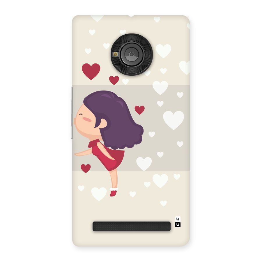 Girl in Love Back Case for Yu Yuphoria