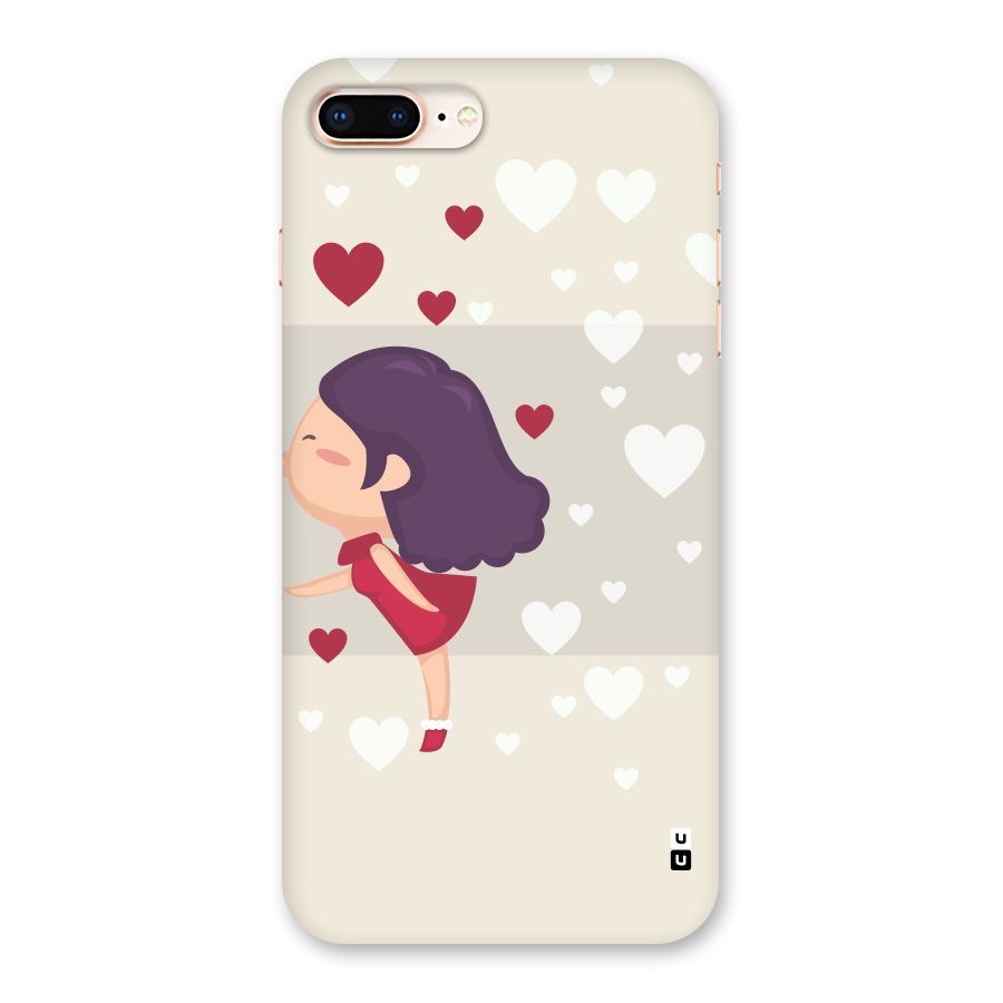 Girl in Love Back Case for iPhone 8 Plus