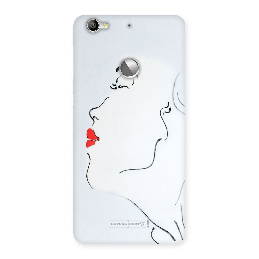 Girl in Red Lipstick Back Case Back Case for LeTV Le 1S