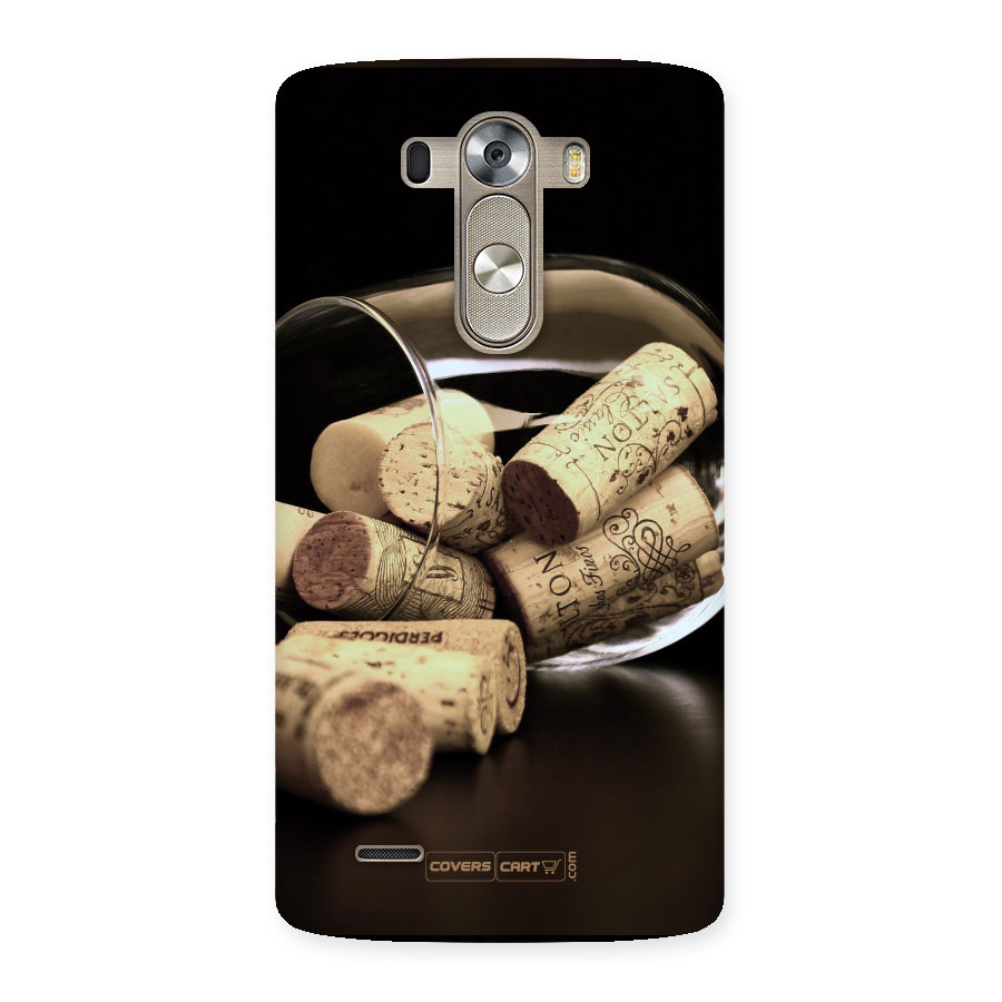 Glass Cork Back Case for LG G3
