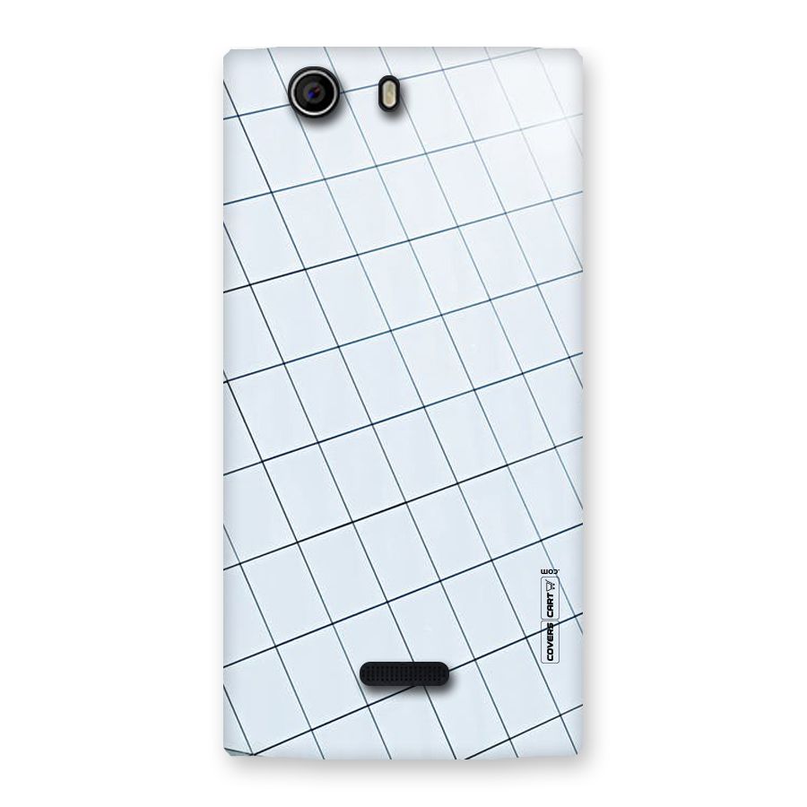 Glass Square Wall Back Case for Canvas Nitro 2 E311