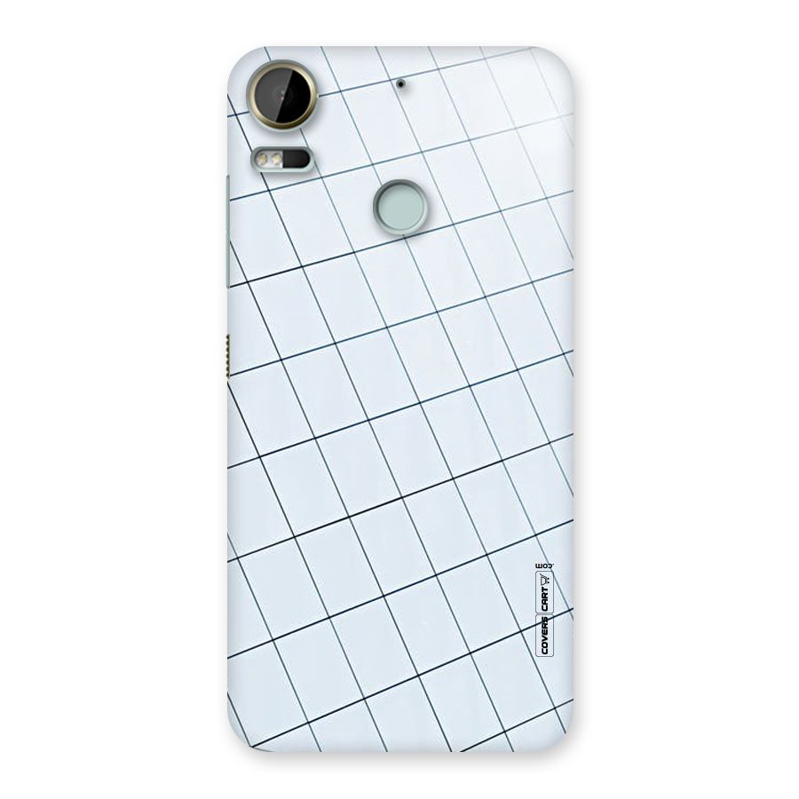 Glass Square Wall Back Case for Desire 10 Pro