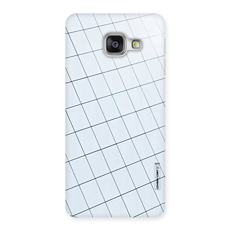 Glass Square Wall Back Case for Galaxy A3 2016