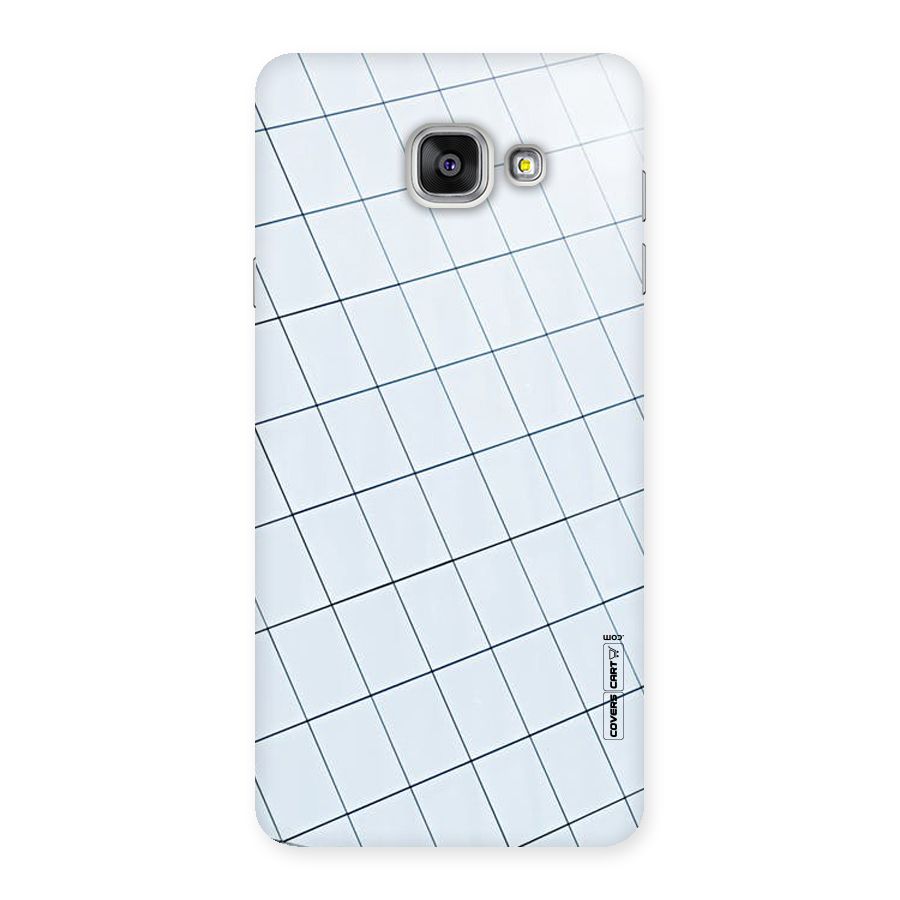 Glass Square Wall Back Case for Galaxy A7 2016