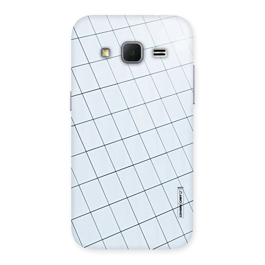Glass Square Wall Back Case for Galaxy Core Prime