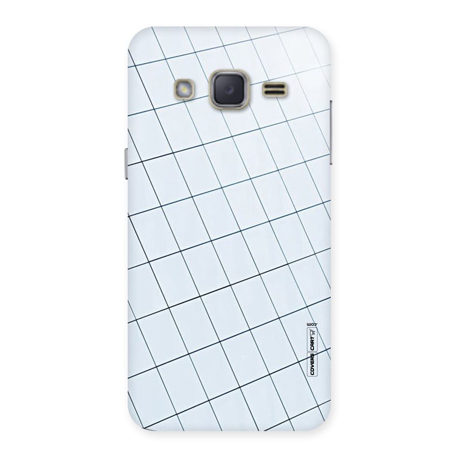 Glass Square Wall Back Case for Galaxy J2