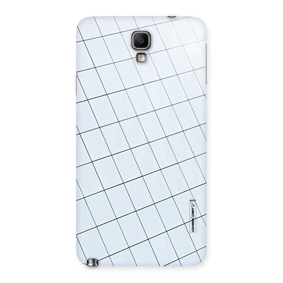 Glass Square Wall Back Case for Galaxy Note 3 Neo