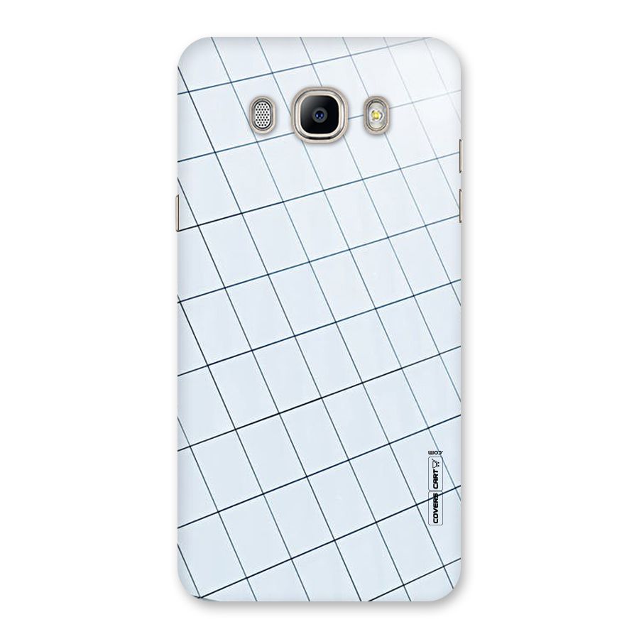 Glass Square Wall Back Case for Galaxy On8