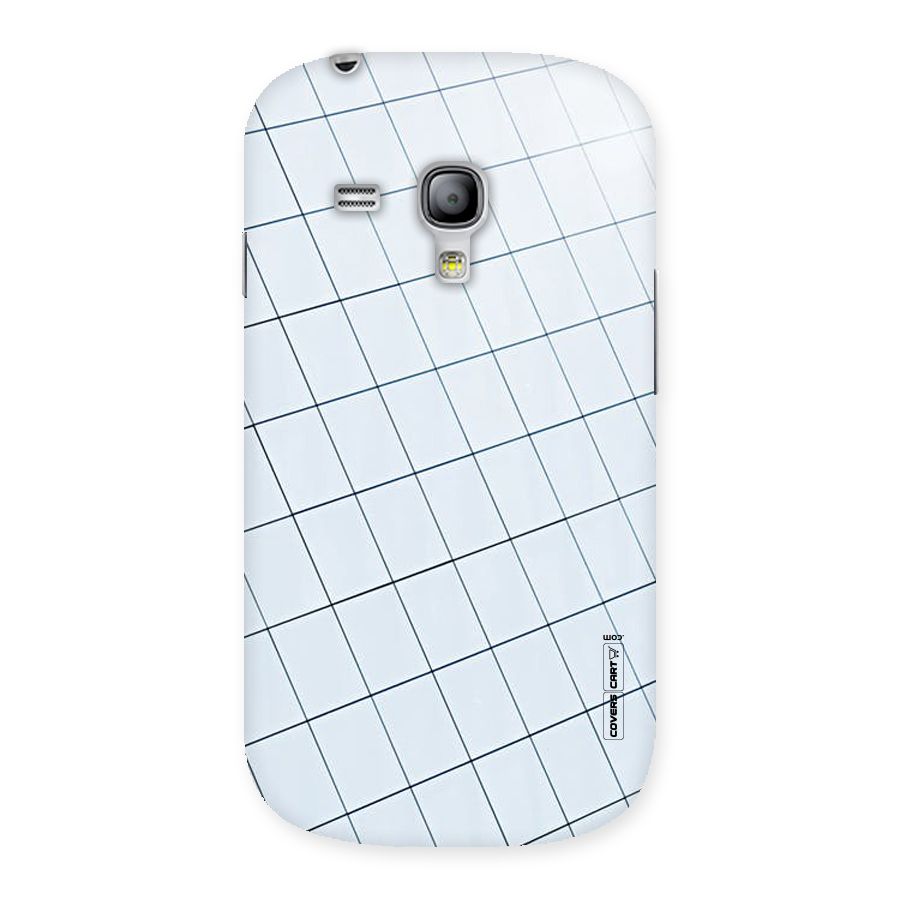 Glass Square Wall Back Case for Galaxy S3 Mini