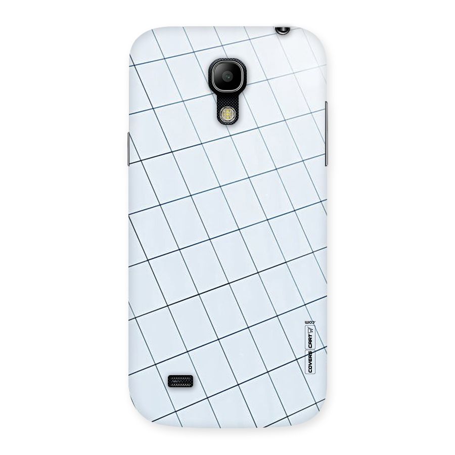 Glass Square Wall Back Case for Galaxy S4 Mini