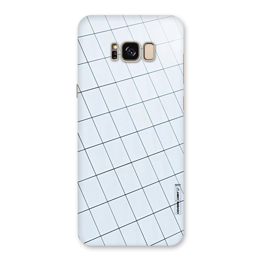 Glass Square Wall Back Case for Galaxy S8 Plus